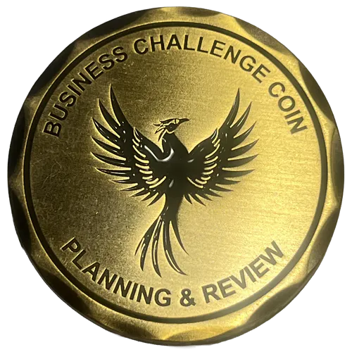 Planning and review coin